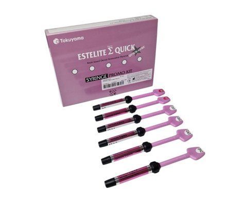 Estelite Sigma Quick Promo Kit, набір 6 шприців (Естелайт Сігма Квік ) 2757 фото