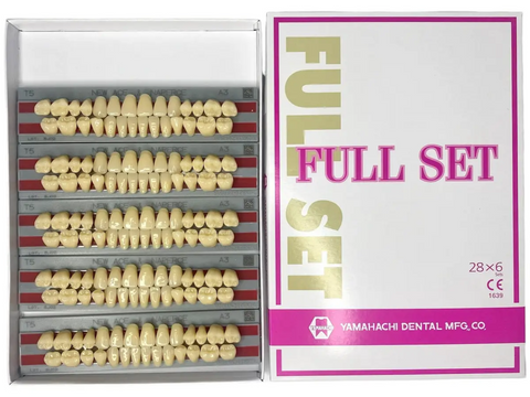 Зуби акрилові FULL SET (Yamahachi Dental), 28 зубів 2789 фото