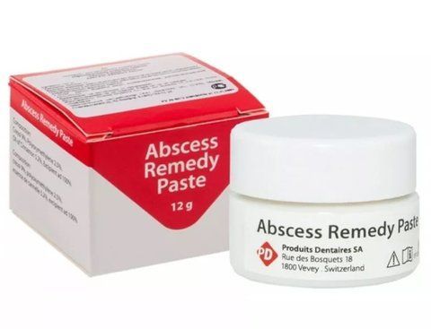 Абсцес Ремеді з дексаметазоном паста 12г (Abscess remedy paste) 2760 фото